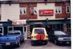 One of the fine eating establishments in Fairbanks; serving very good pizza just off the UAF campus. (Oddly enough...)